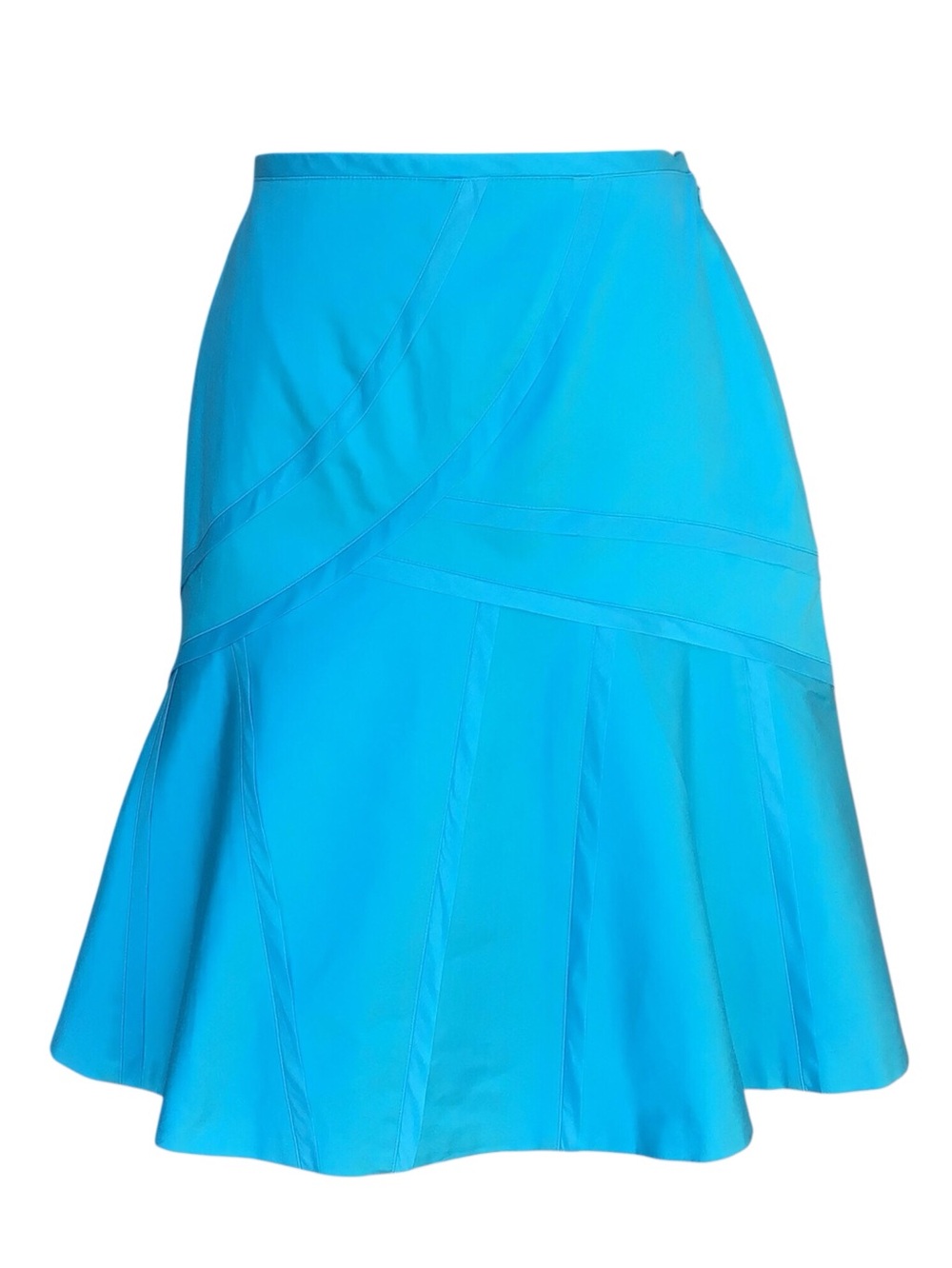 Ellen Tracy Exclusively For Bloomingdale’s Turquoise A Line Skirt NWT